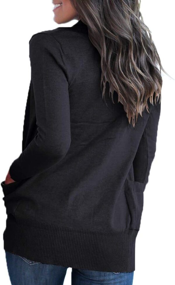 Limited Time Deal 24% OFF  Women's Open Front Casual Long Sleeve - Image 3