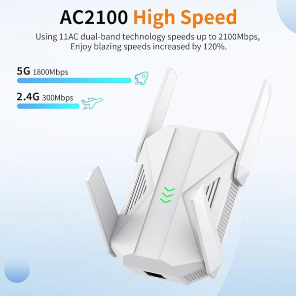 Limited Time Deal 40% OFF WiFi Extender Signal Booster - Image 2