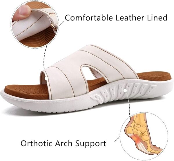 Limited Time Deal 30% OFF Womens Fashion Orthotic Slides Ladies - Image 3