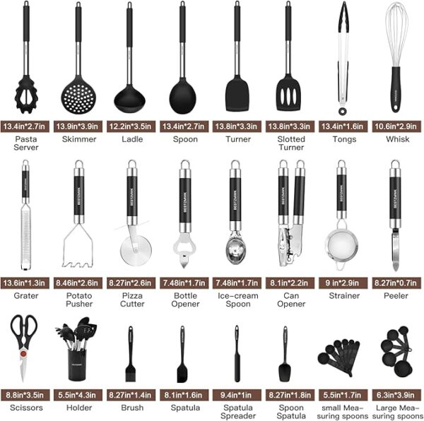 Best product for discount Kitchen Utensils Set-Silicone - Image 2