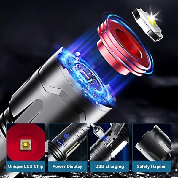 Limited Time Deals 40% Off Flashlights High Lumens Rechargeable - Image 2