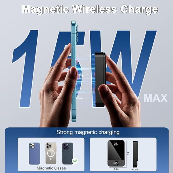 Limited Time Deal 29% OFF Portable Charger, 10000mAh Power Bank - Image 3