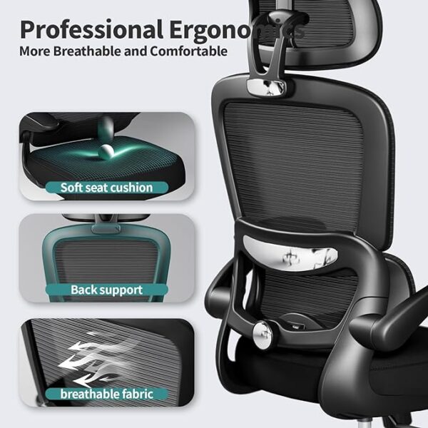 Limited Time Deal 25% OFF Office Chair Ergonomic Desk Chair - Image 3