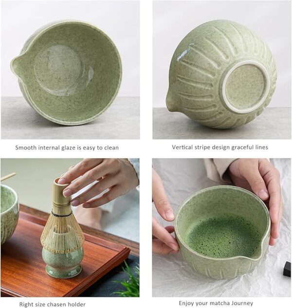 Limited Time Deal 15% OFF Match Bowl with Spout and Whisk - Image 2