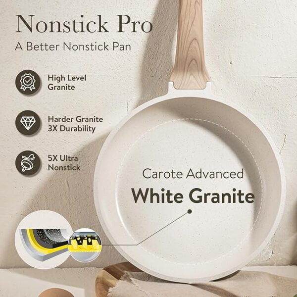 Limited Time Deal 33% OFF Nonstick Cookware Sets - Image 2