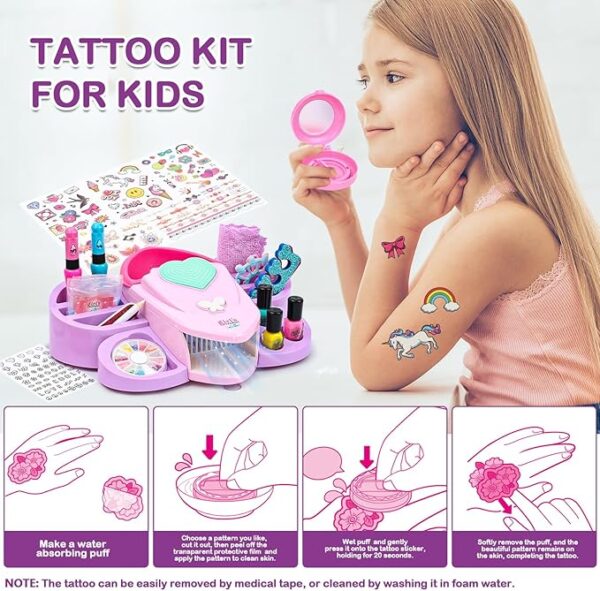 Limited Time Deal 50% OFF Kids Nail Polish Set for Girls 7-12, Nail - Image 3