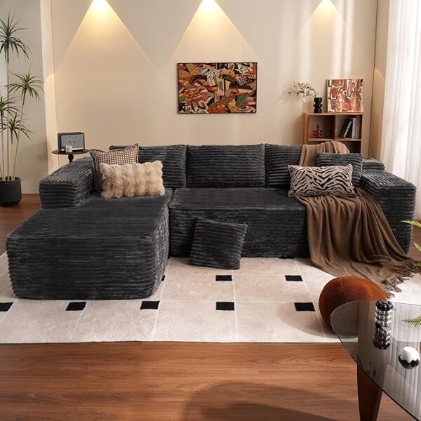 Limited Time Deal 15% OFF Modern Modular Sofa with  Seat,   Living Room Bedroom