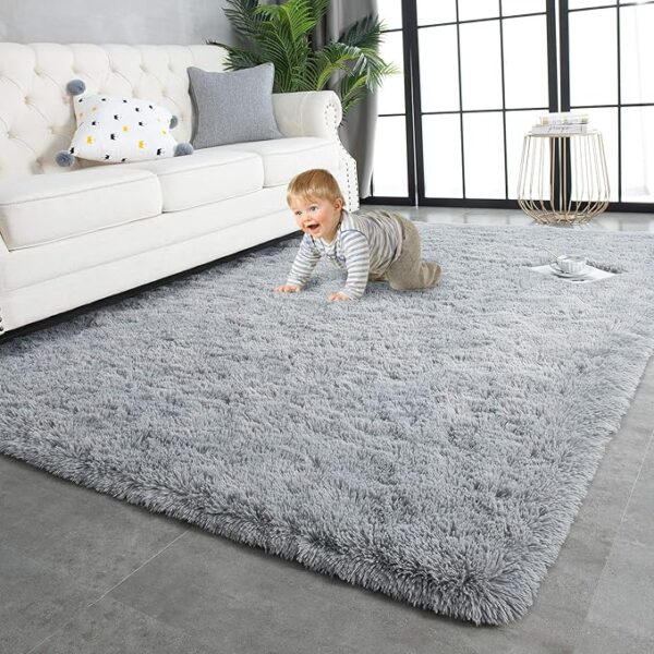 Limited Time Deal 20% OFF TWINNIS Super Soft Shaggy Rugs Fluffy Carpets