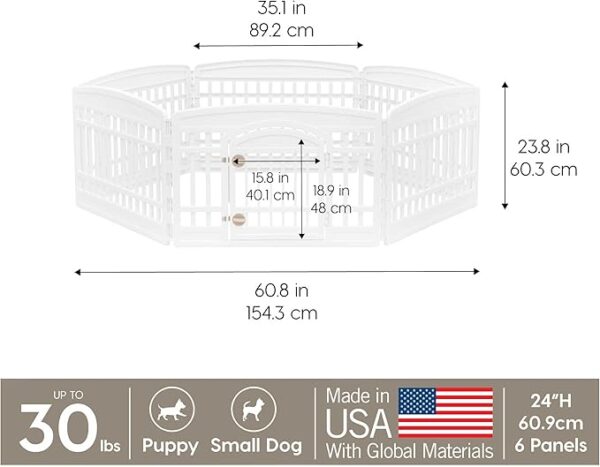 Limited Time Deal 21% OFF Dog Playpen For Puppy Small - Image 2