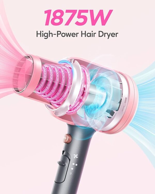Limited Time Deal 42% OFF Hair Dryer for Curly Hair with Diffuser - Image 3