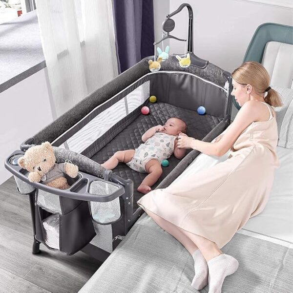 Limited Time Deal 10% OFF Baby Bassinet Bedside Crib
