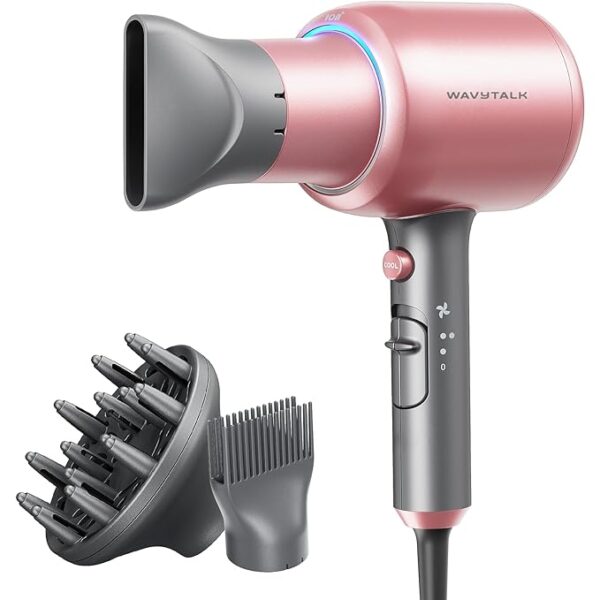 Limited Time Deal 42% OFF Hair Dryer for Curly Hair with Diffuser