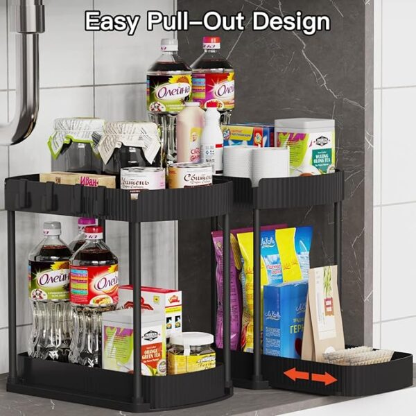 Limited Time Deal 29% OFF Under Sink Organizers and Storage Bathroom & Kitchen - Image 2