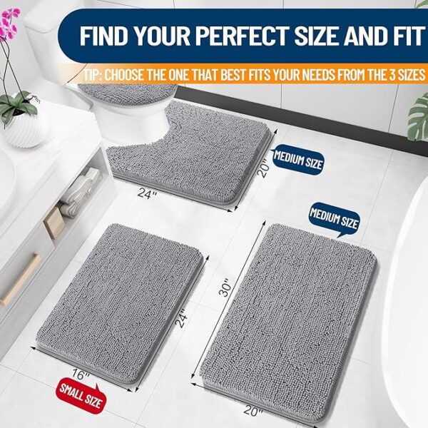 Limited Time Deal 40% OFF Bathroom Rugs - Image 3