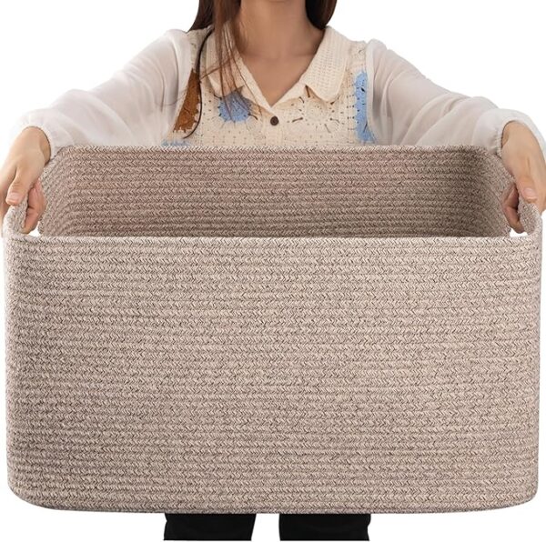 Limited Time Deal 15% OFF Large Blanket Basket,